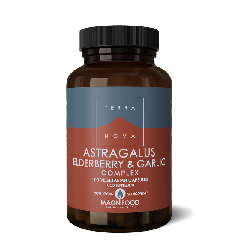 Astragalus, Elderberry & Garlic Complex 100's