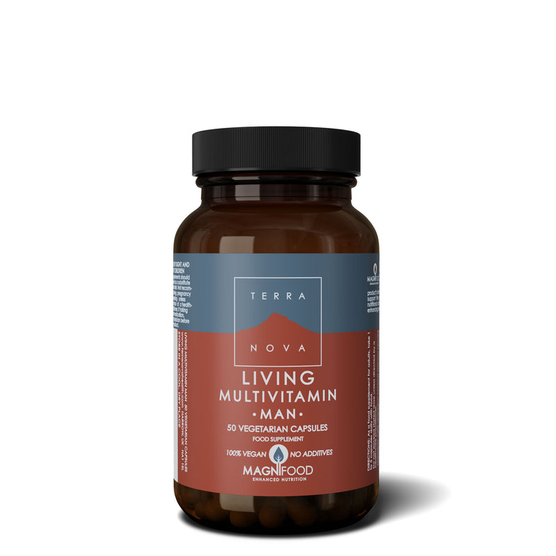 Living Multivitamin Man 50's